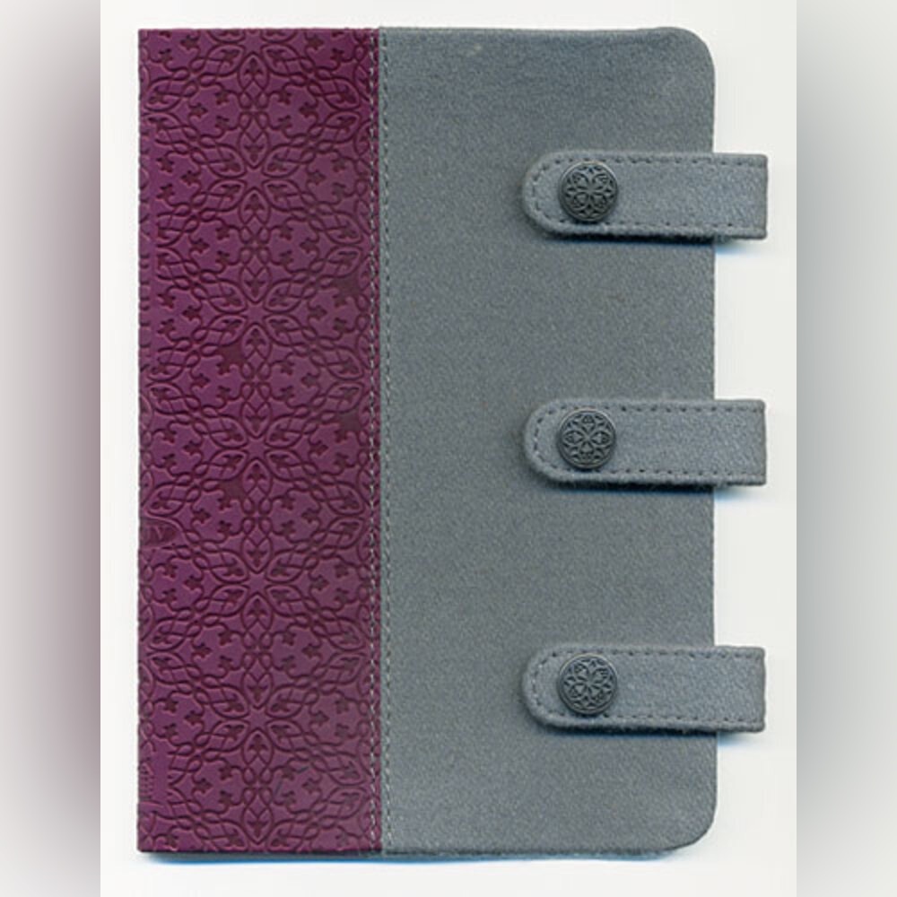 Thomas Nelson Publishers Holy Bible King James Version Gray Plum Compact Small